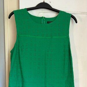 Brand New Sleeveless Eyelet Dress